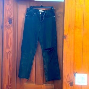 Zara loose fit jeans size 4
